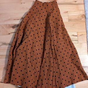 Sondeflor Linen Maxi Skirt